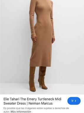 Neiman Marcus Cashmere Sweater - Camel Brown